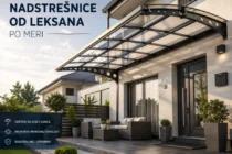 Nadstrešnice od leksana po meri